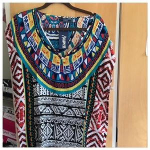 Abstract Caftan Beach cover long